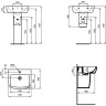 Полупьедестал IDEAL STANDARD Tempo T423001